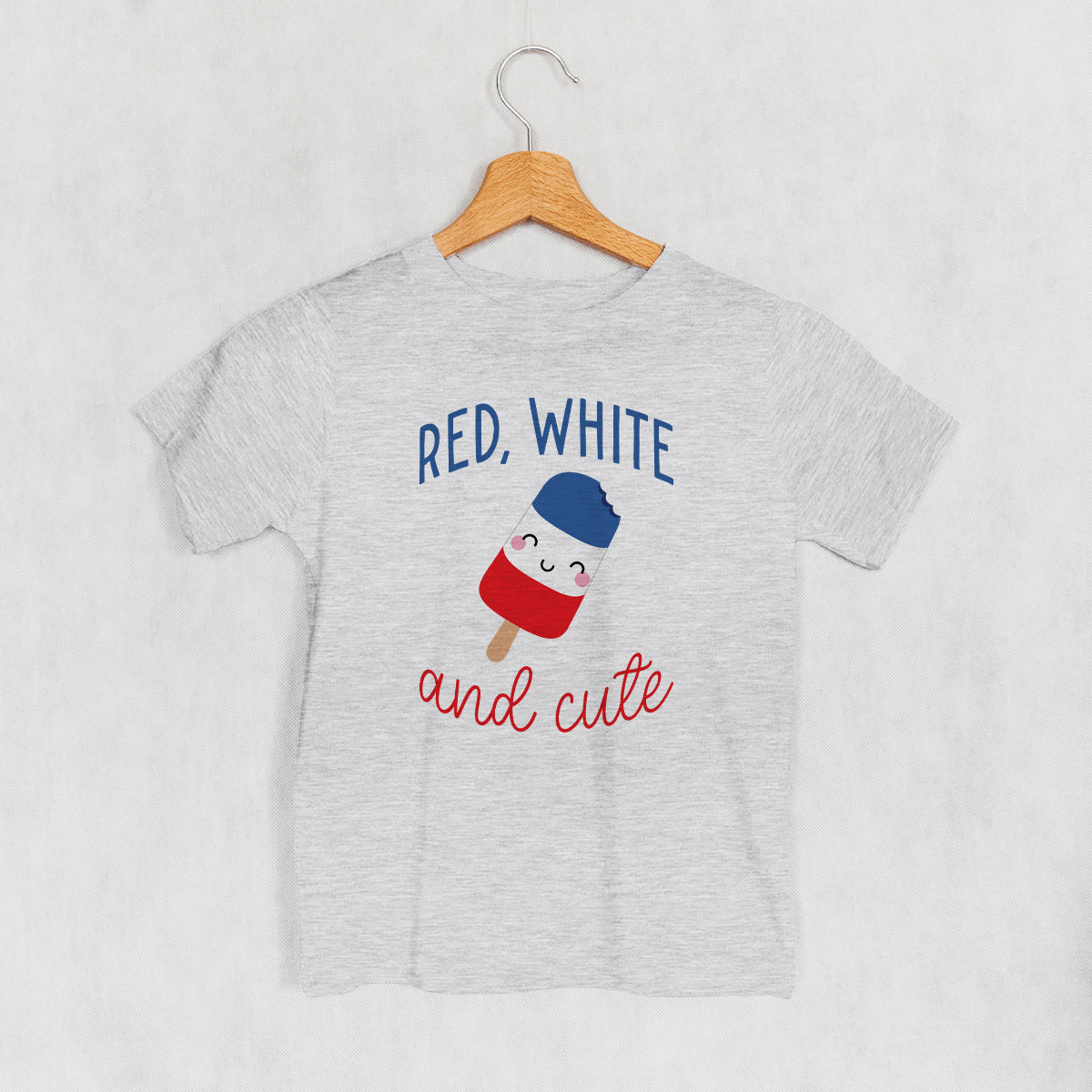 Red, White And Cute (Kids) - clothing by TeeHivey.com (Image 2)