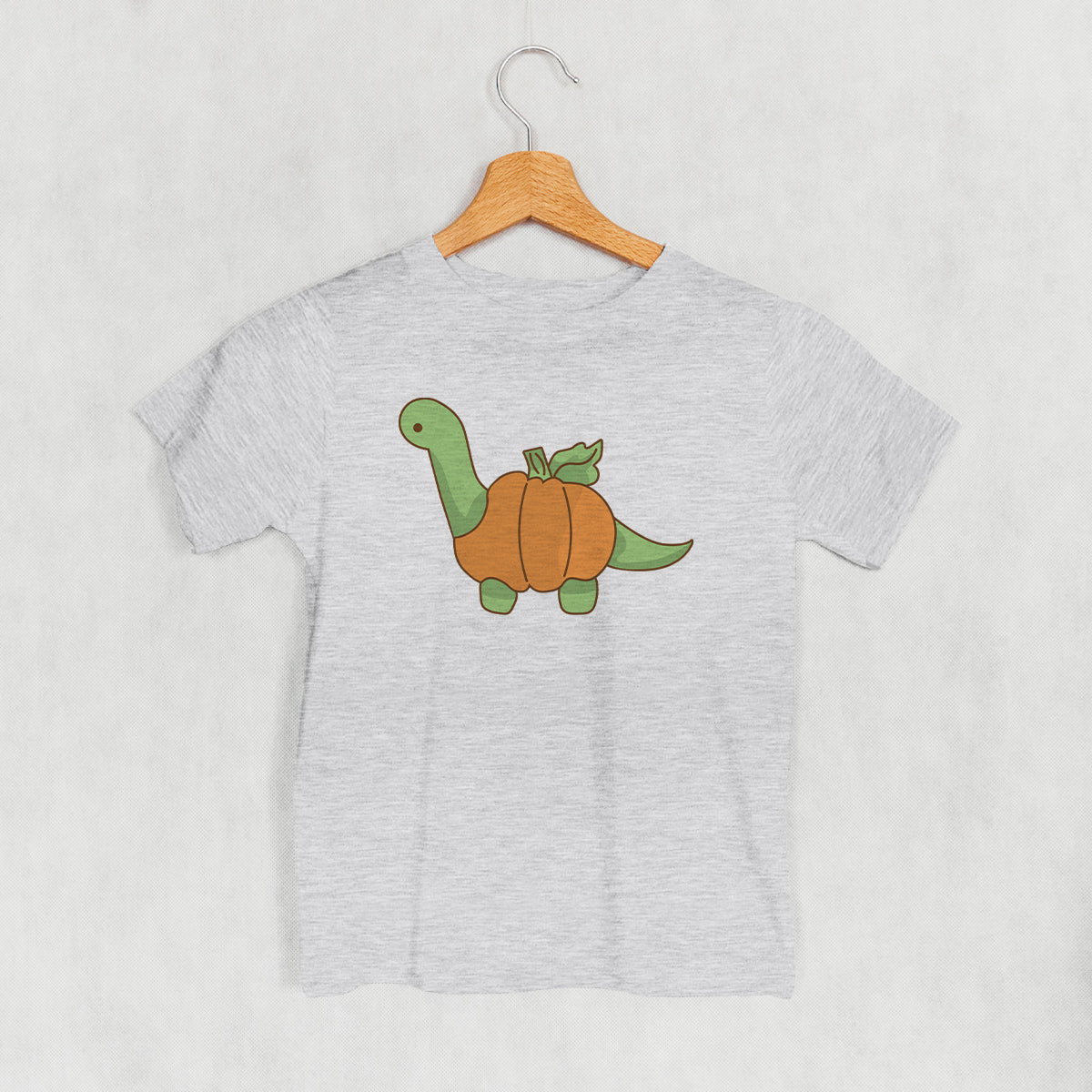 Brontosaurus Pumpkin (Kids) - clothing by TeeHivey.com (Image 2)