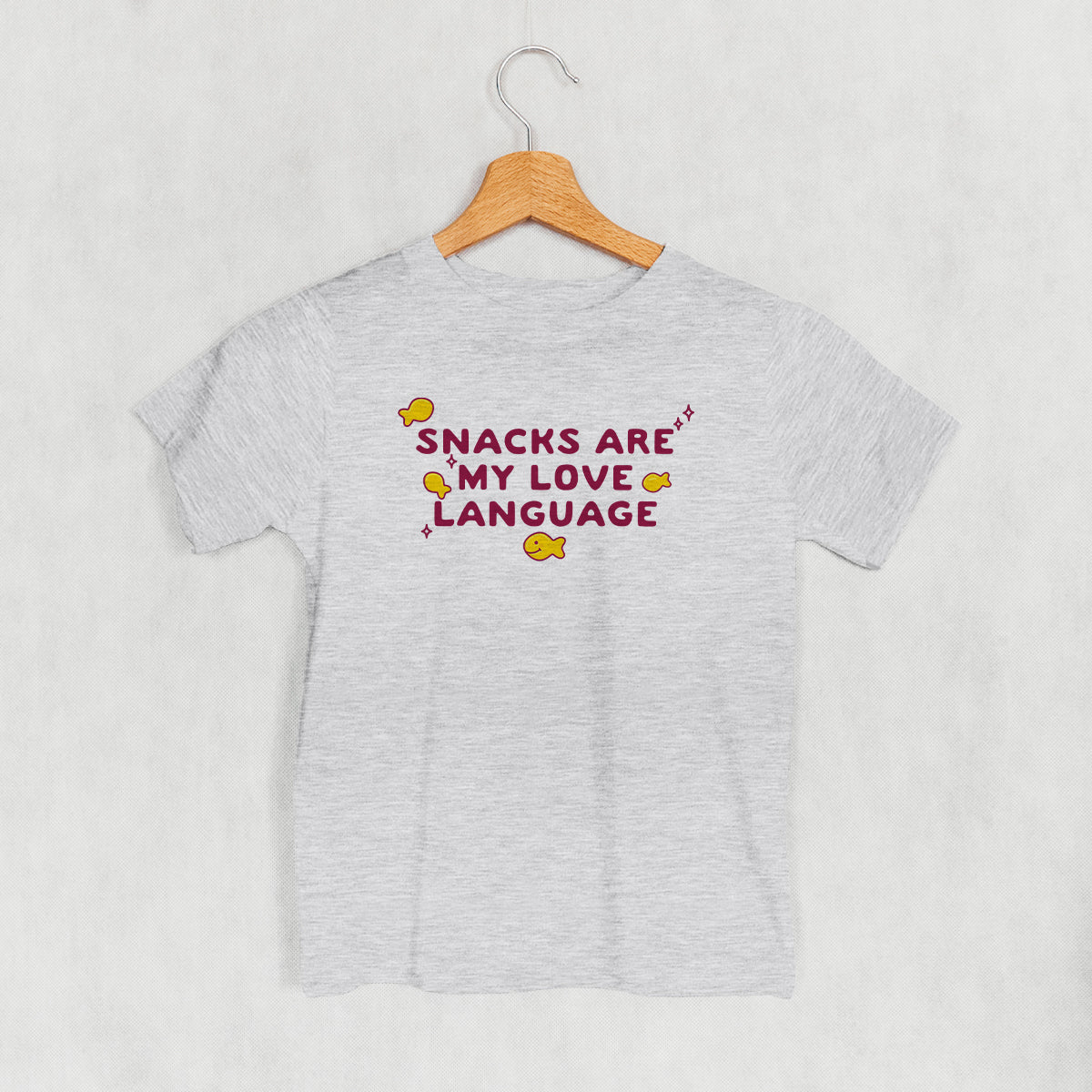 Snacks Are My Love Language (Kids) - clothing by TeeHivey.com (Image 1)