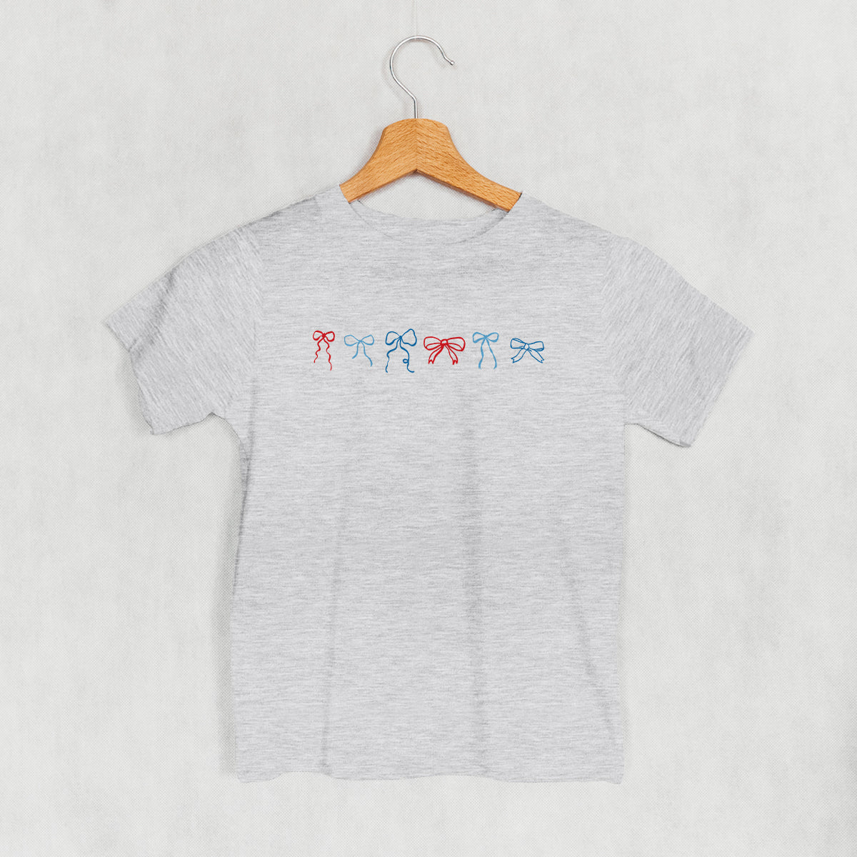 Red And Blue Ribbons (Kids) - clothing by TeeHivey.com (Image 2)