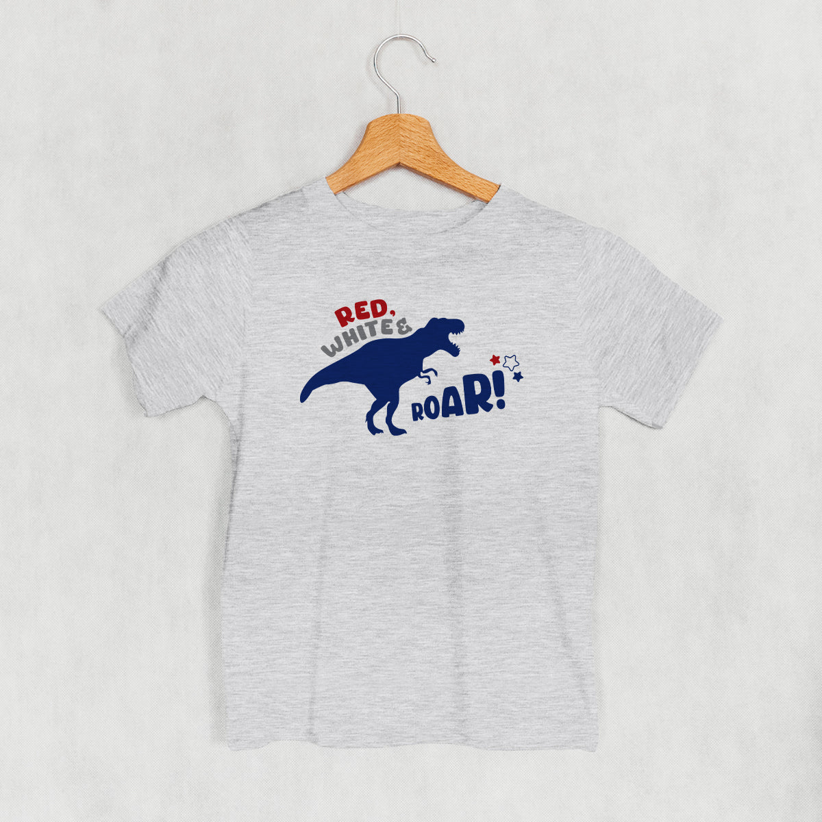 Red White & Roar! (Kids) - clothing by TeeHivey.com (Image 1)