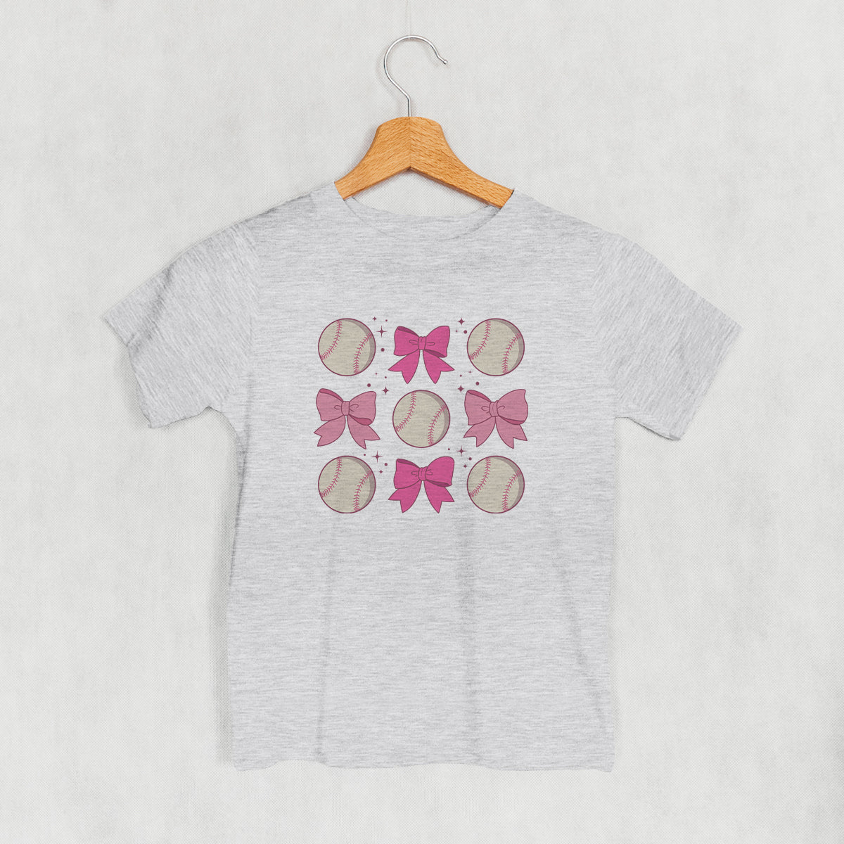 Baseball and Bows (Kids) - clothing by TeeHivey.com (Image 2)