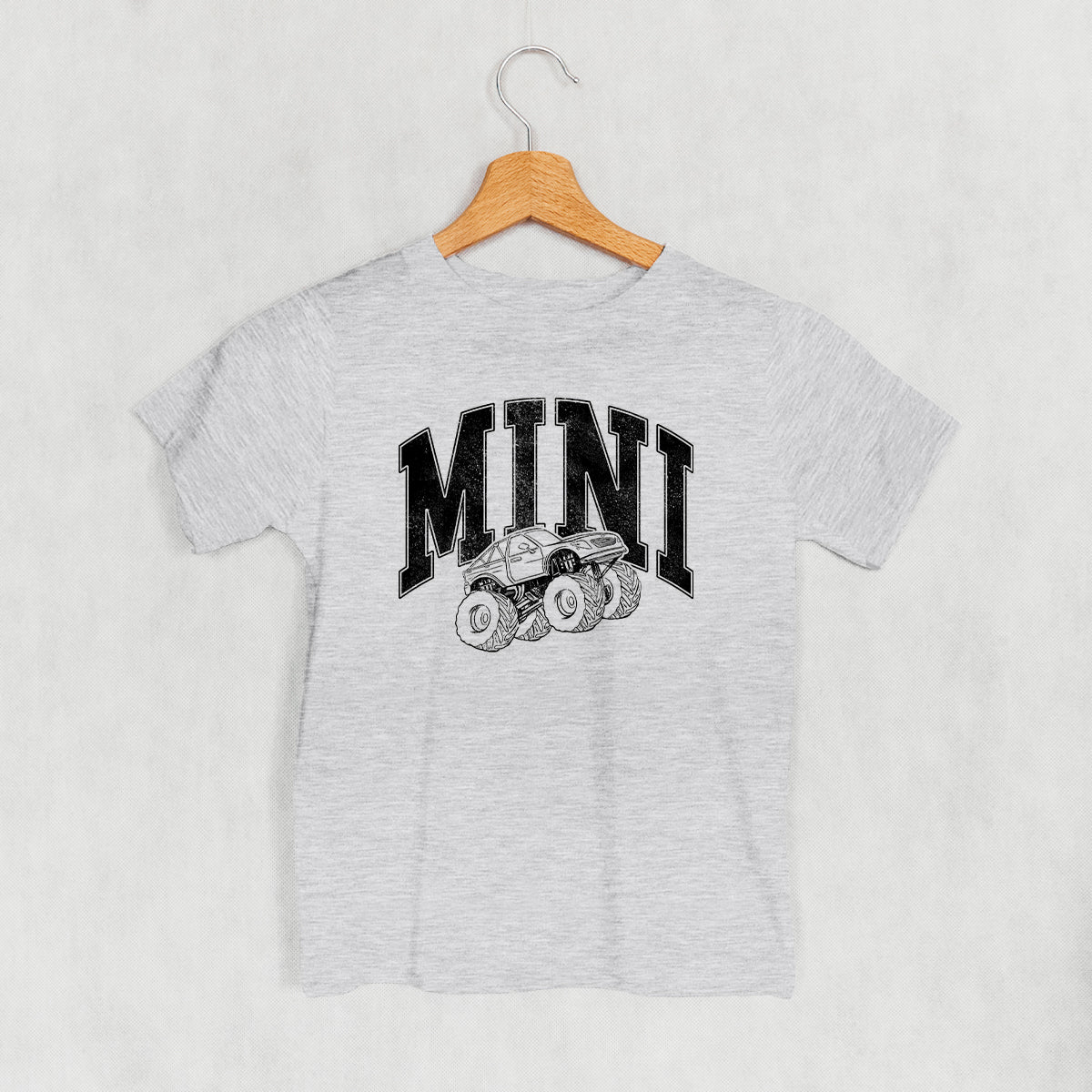 Mini Monster Truck Arch (Kids) - clothing by TeeHivey.com (Image 2)