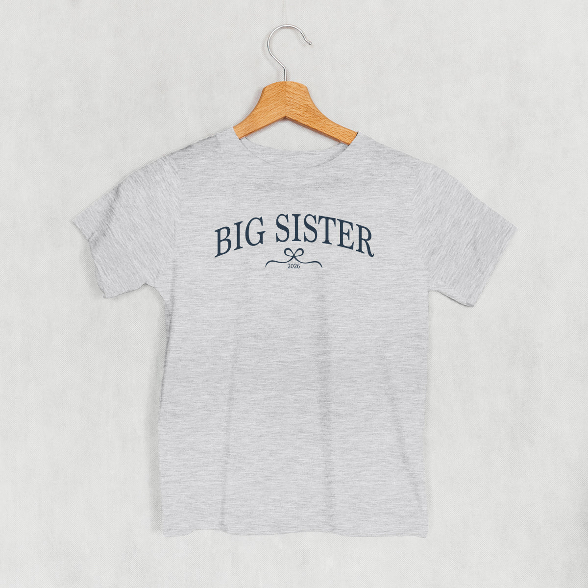 Big Sister 2026 Bow (Kids) - clothing by TeeHivey.com (Image 2)