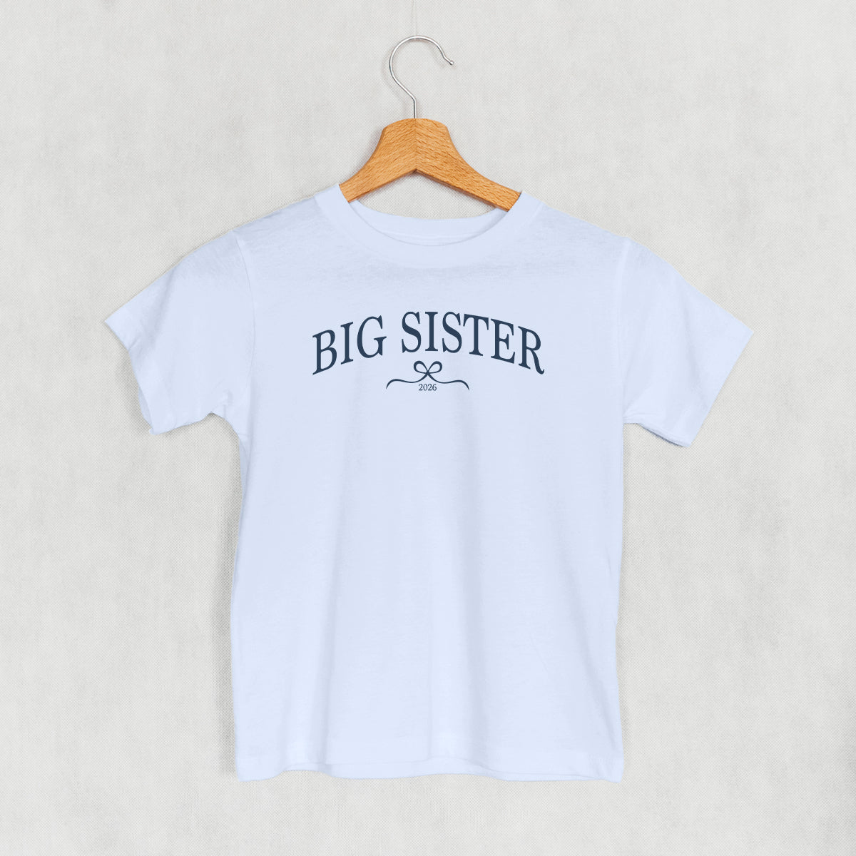 Big Sister 2026 Bow (Kids) - clothing by TeeHivey.com (Image 3)