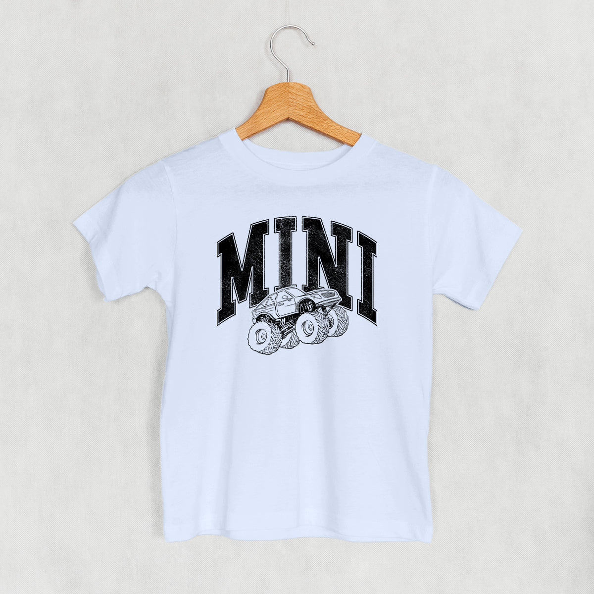 Mini Monster Truck Arch (Kids) - clothing by TeeHivey.com (Image 3)