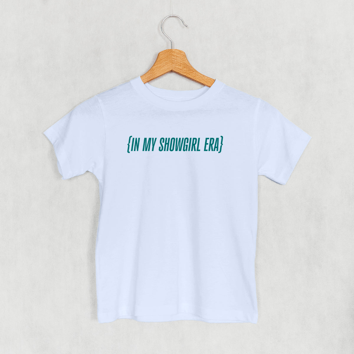 In My Showgirl Era (Teal) (Kids) - clothing by TeeHivey.com (Image 2)