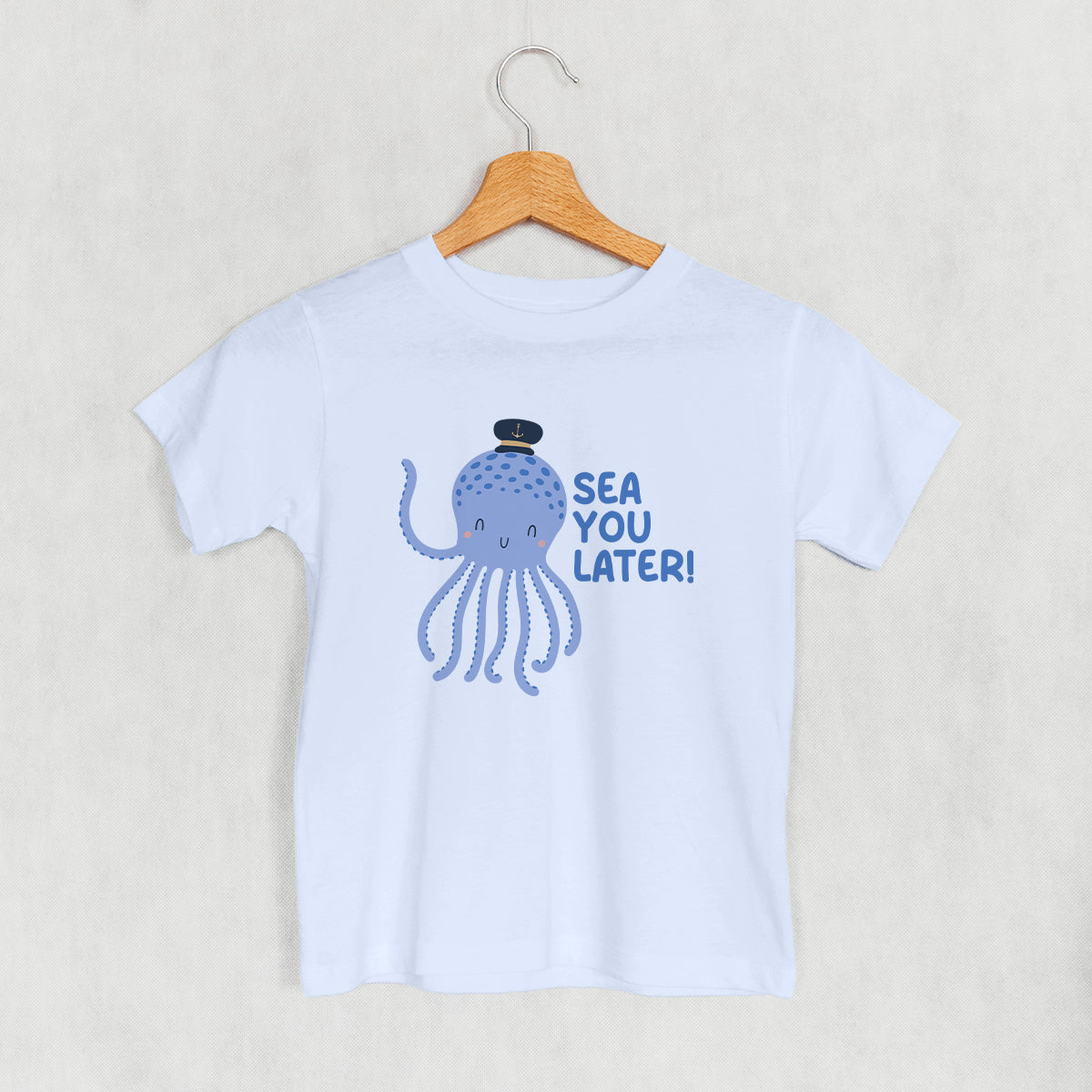 Sea You Later Octopus (Kids) - clothing by TeeHivey.com (Image 1)