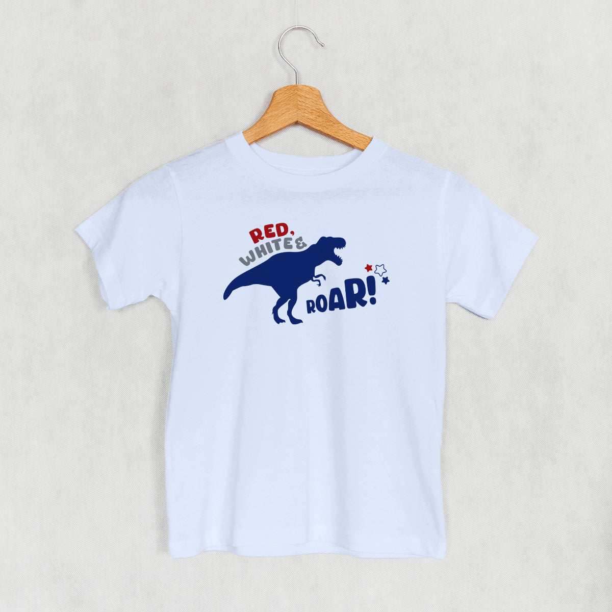 Red White & Roar! (Kids) - clothing by TeeHivey.com (Image 2)