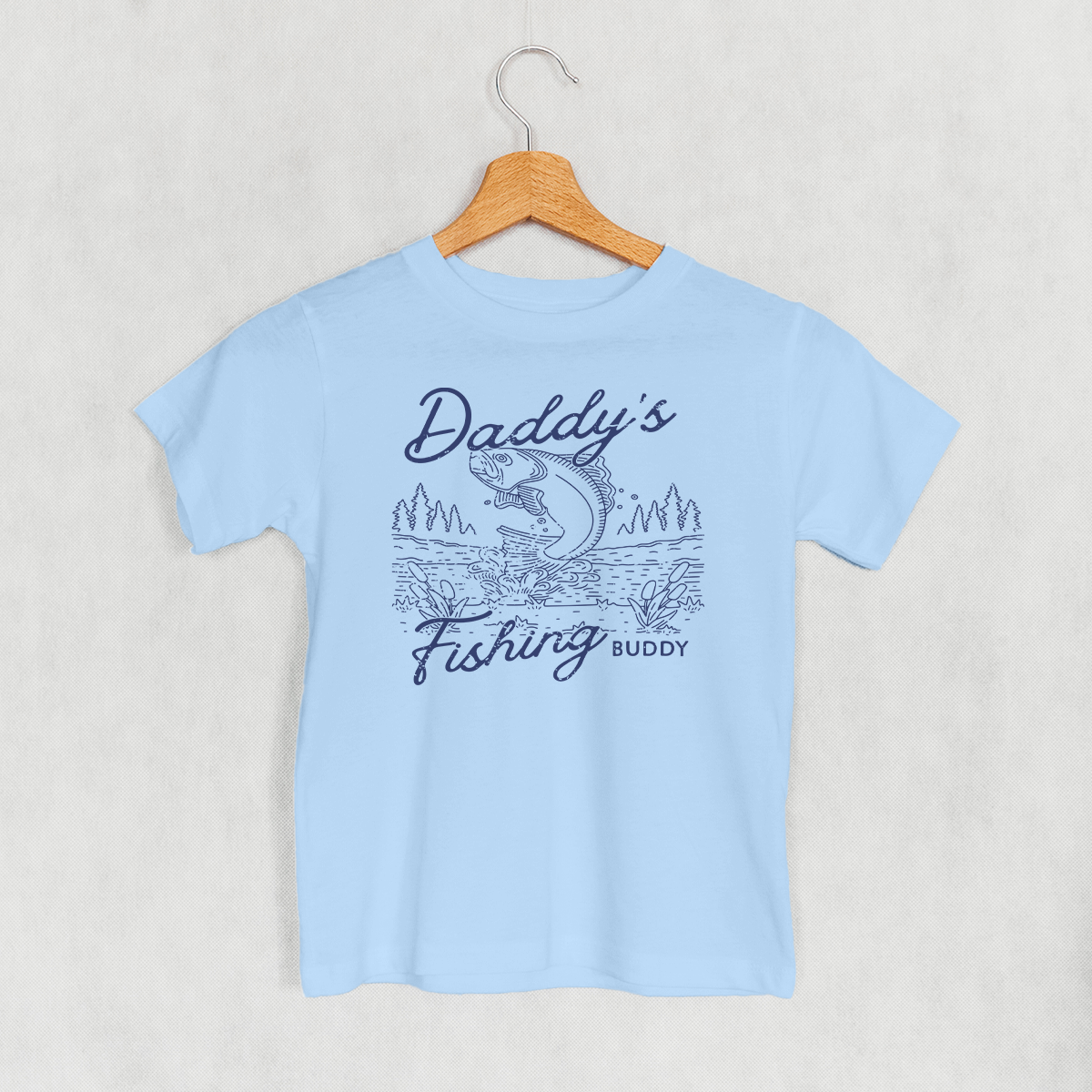 Daddy's Fishing Buddy (Kids) - clothing by TeeHivey.com (Image 3)