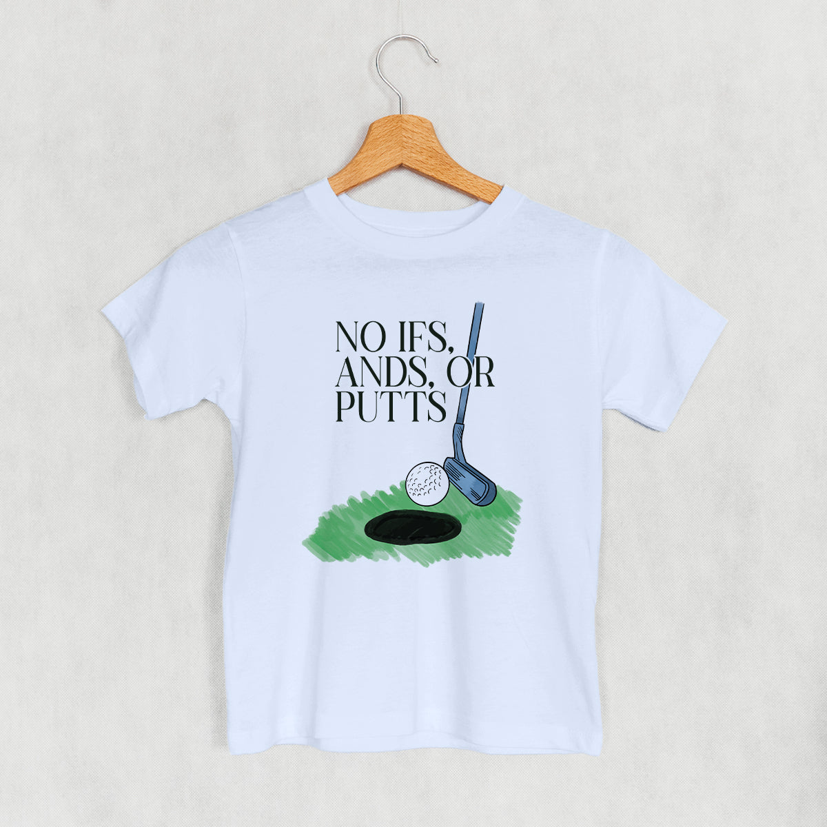 No Ifs, Ands, Or Putts (Kids) - clothing by TeeHivey.com (Image 2)