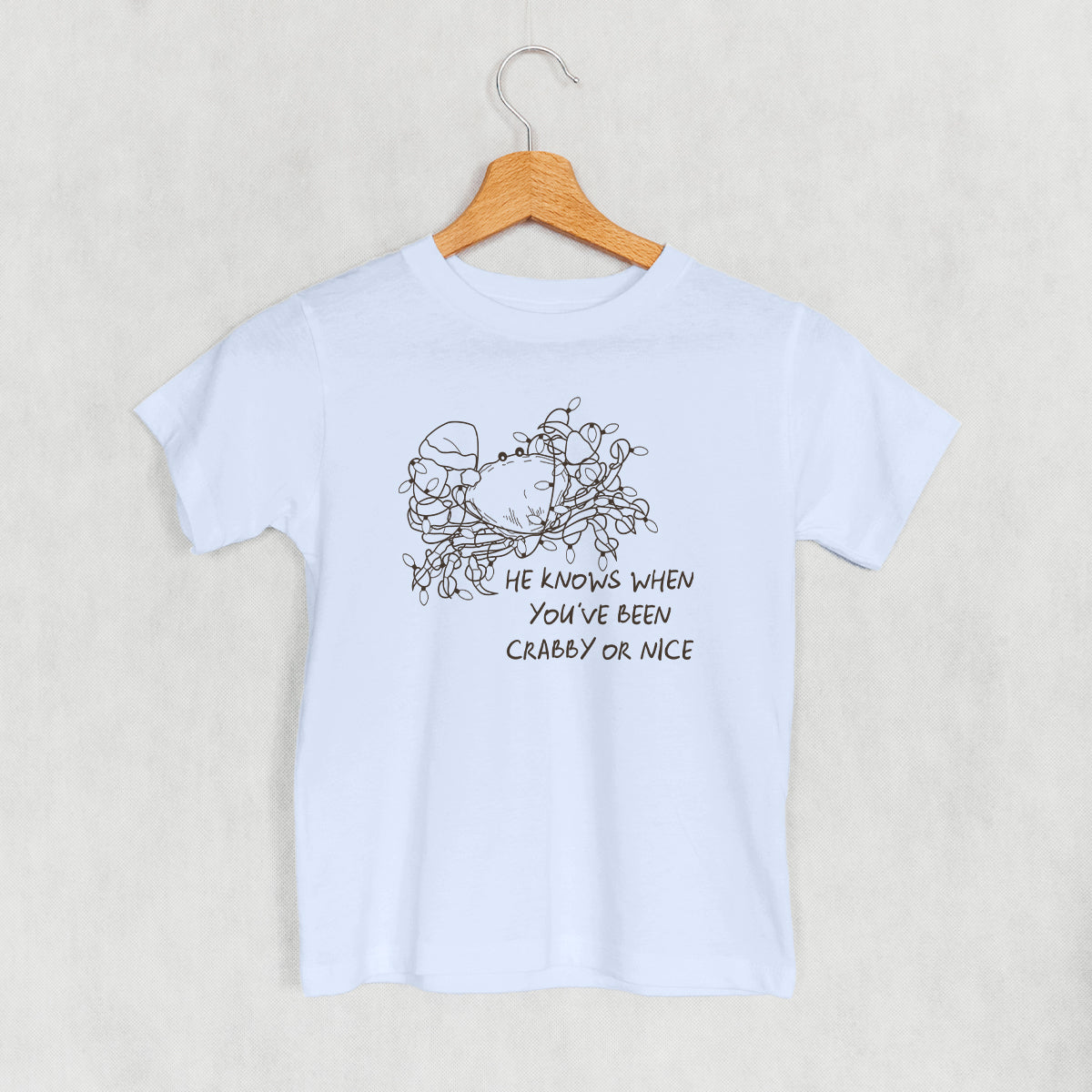 He Knows When You've Been Crabby Or Nice (Kids)