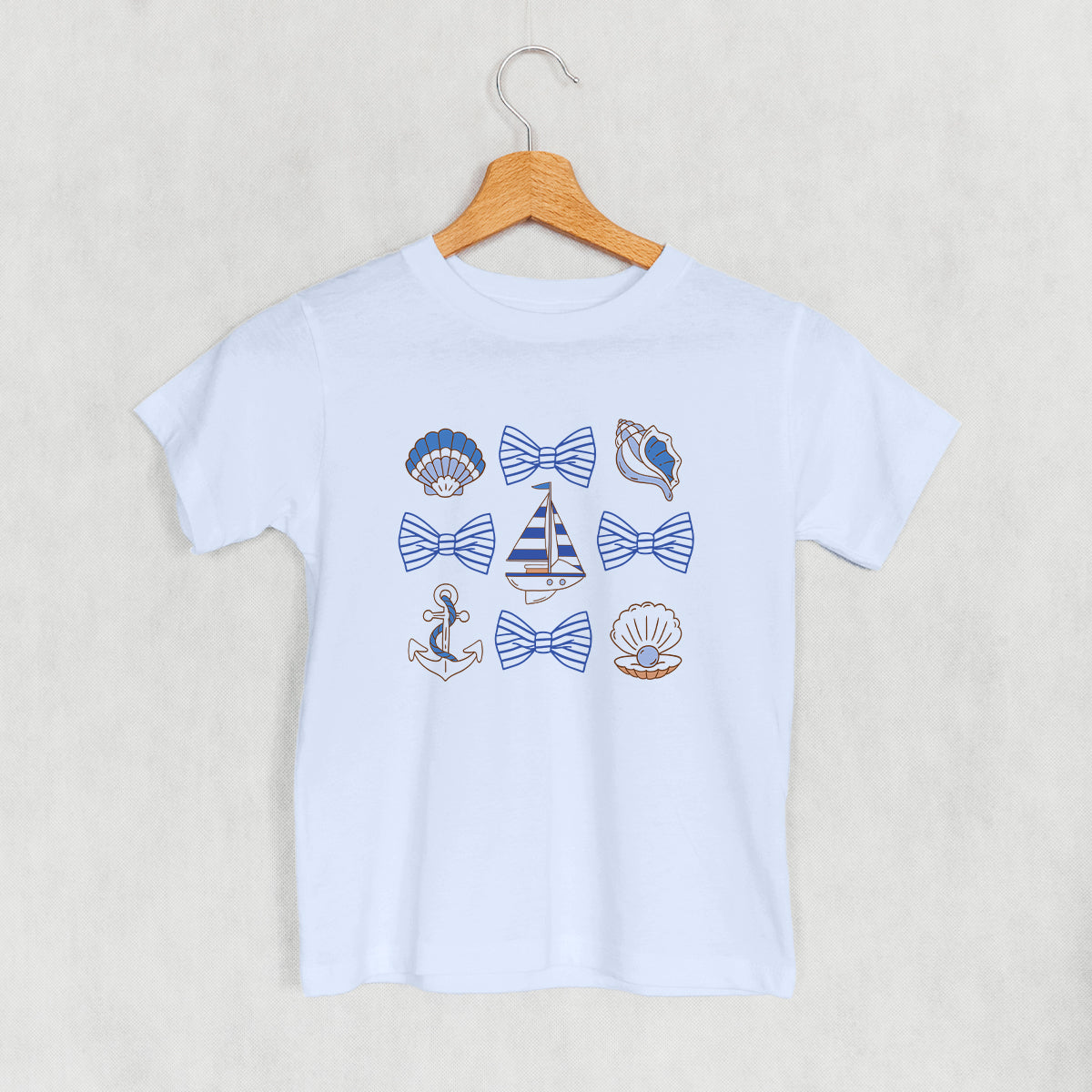 Nautical & Bowties Doodles (Kids) - clothing by TeeHivey.com (Image 1)