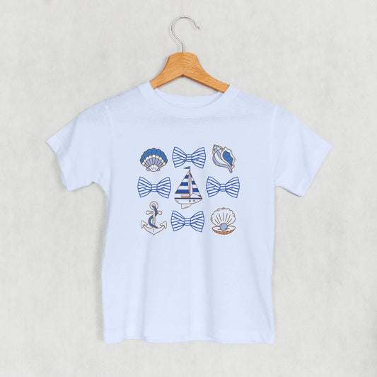 Nautical & Bowties Doodles (Kids) - clothing by TeeHivey.com (Image 1)