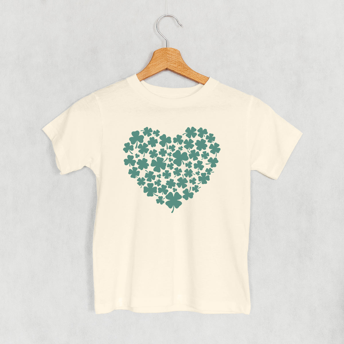 Shamrock Heart (Kids) - clothing by TeeHivey.com (Image 2)