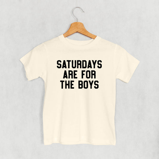 Saturdays Are For The Boys (Kids) - clothing by TeeHivey.com (Image 1)
