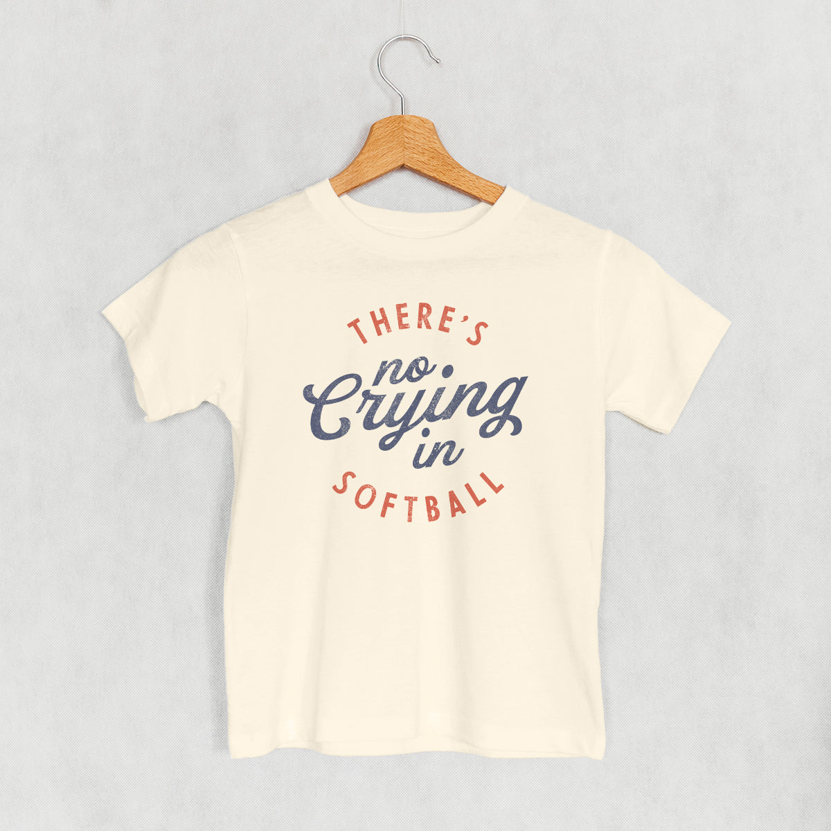 There's No Crying In Softball (Kids) - clothing by TeeHivey.com (Image 2)