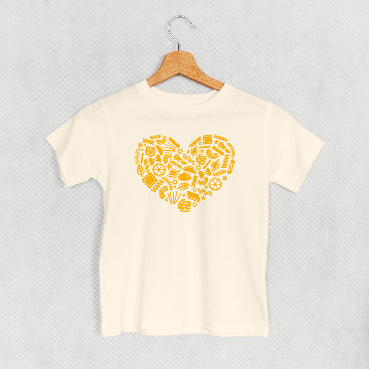 Pasta Heart (Kids) - clothing by TeeHivey.com (Image 2)