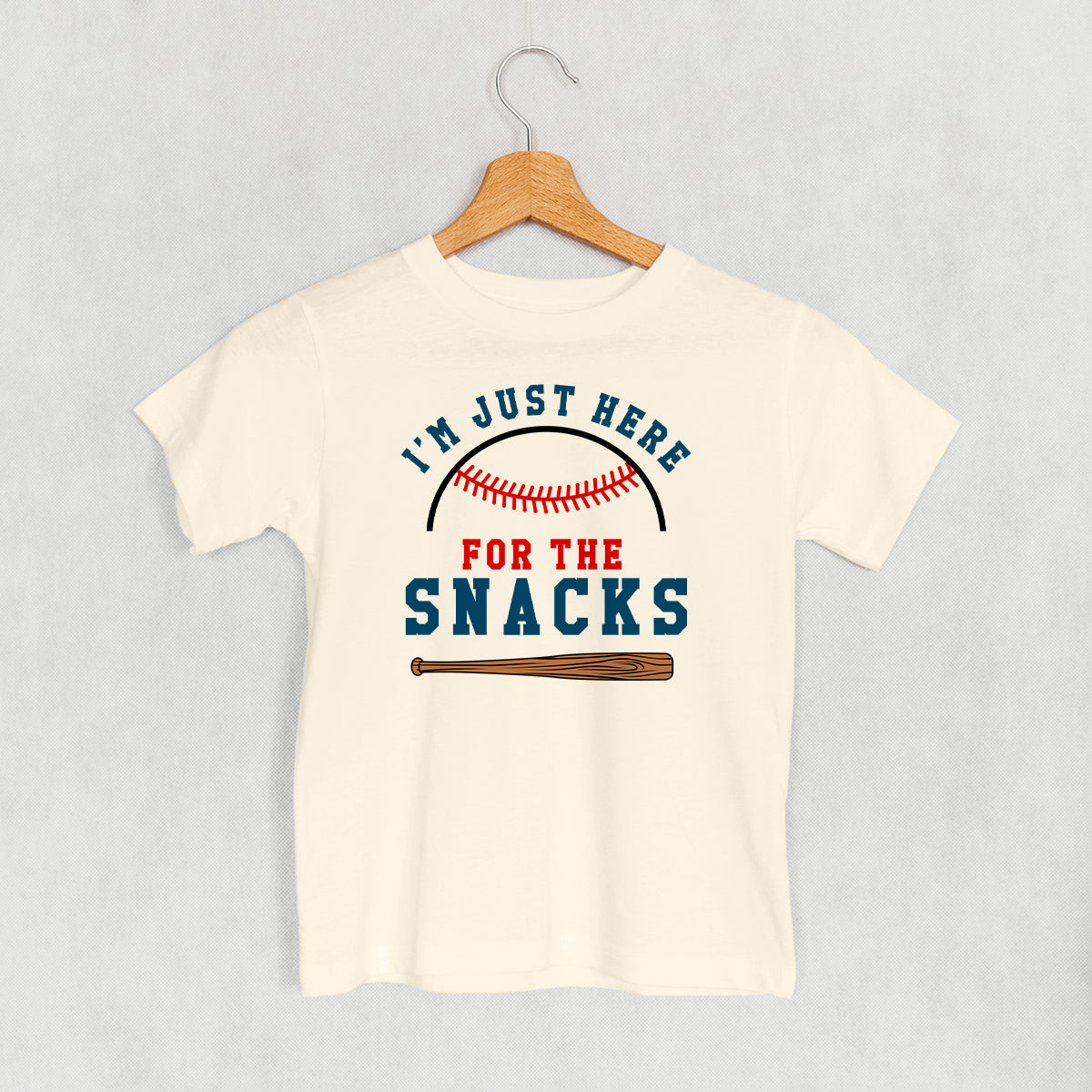 I'm Just Here For The Snacks (Kids) - clothing by TeeHivey.com (Image 2)