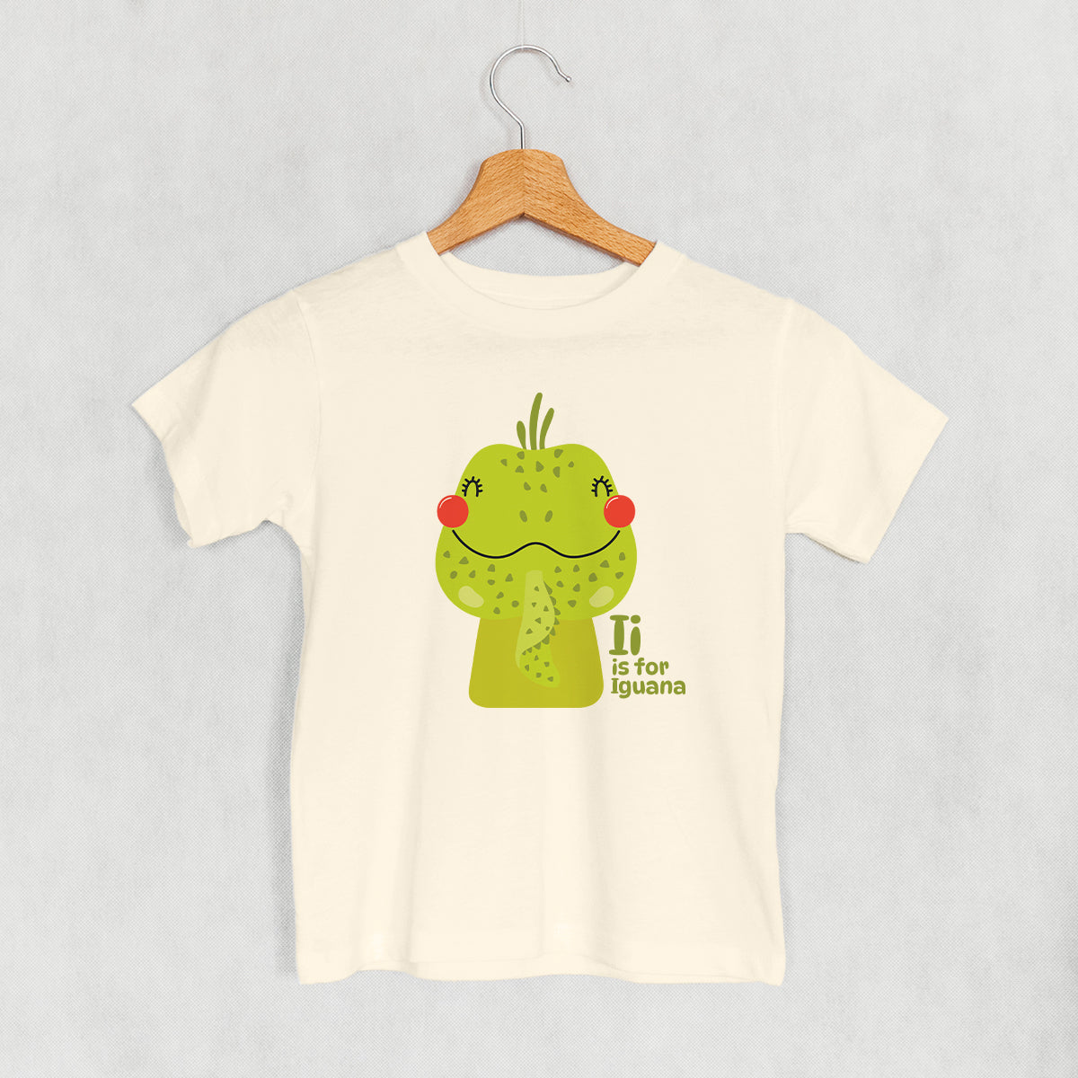 I Is For Iguana (Kids) - clothing by TeeHivey.com (Image 1)