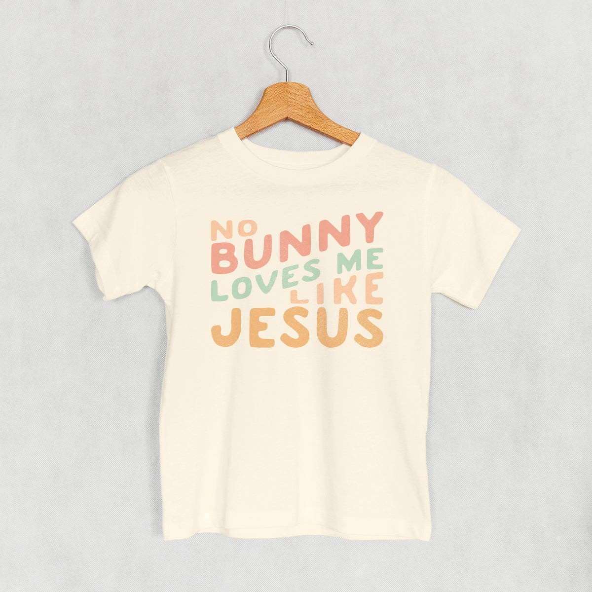 No Bunny Loves Me Like Jesus (Kids) - clothing by TeeHivey.com (Image 2)