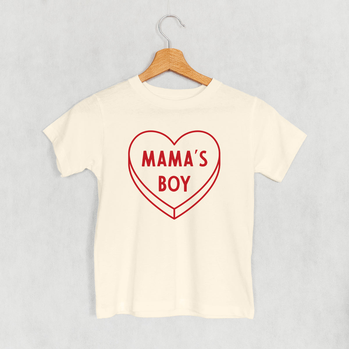 Mama's Boy Heart (Kids) - clothing by TeeHivey.com (Image 2)