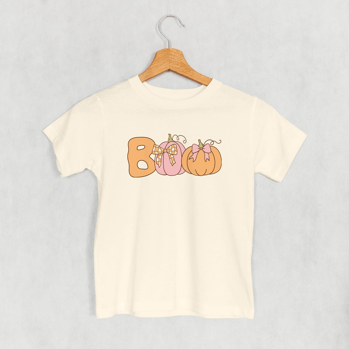 Boo (Pumpkins + Bows) (Kids) - clothing by TeeHivey.com (Image 2)