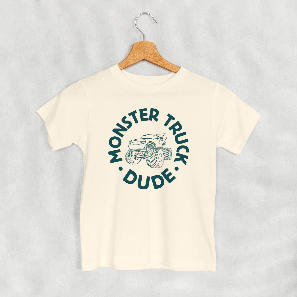 Monster Truck Dude (Kids) - clothing by TeeHivey.com (Image 3)