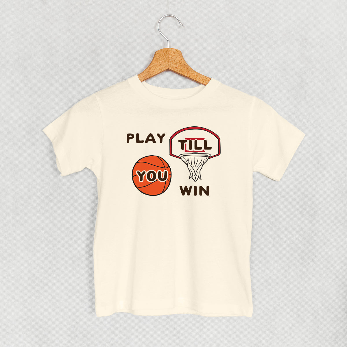 Play Till You Win Basketball (Kids) - clothing by TeeHivey.com (Image 1)