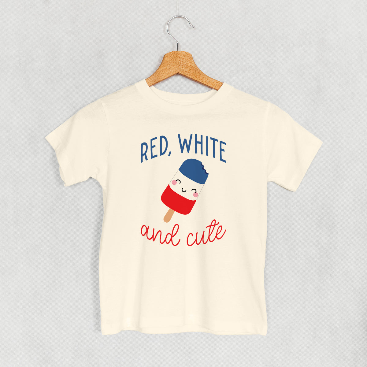 Red, White And Cute (Kids) - clothing by TeeHivey.com (Image 1)