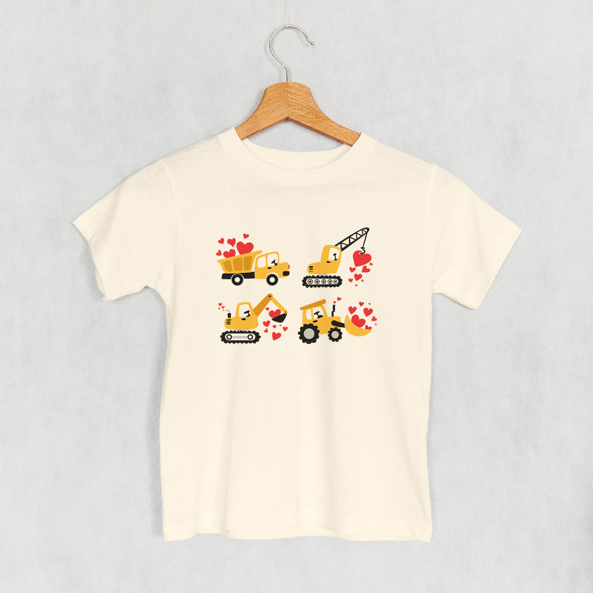 Construction Valentines (Kids) - clothing by TeeHivey.com (Image 1)
