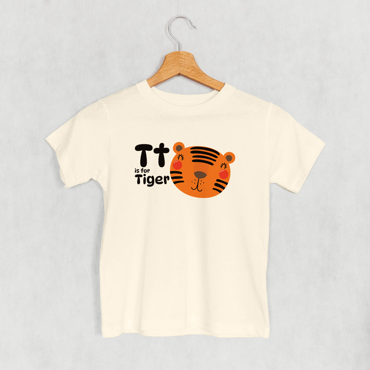 T Is For Tiger (Kids) - clothing by TeeHivey.com (Image 2)