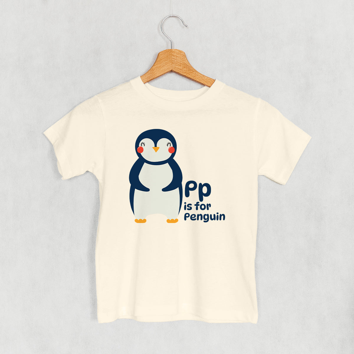 P Is For Penguin (Kids) - clothing by TeeHivey.com (Image 2)