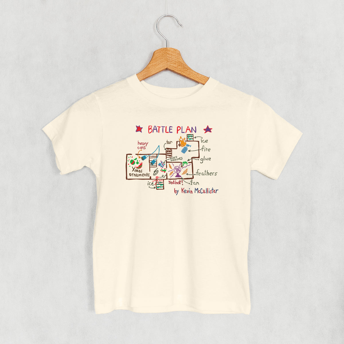 Kevin's Battle Plan (Kids) - clothing by TeeHivey.com (Image 3)