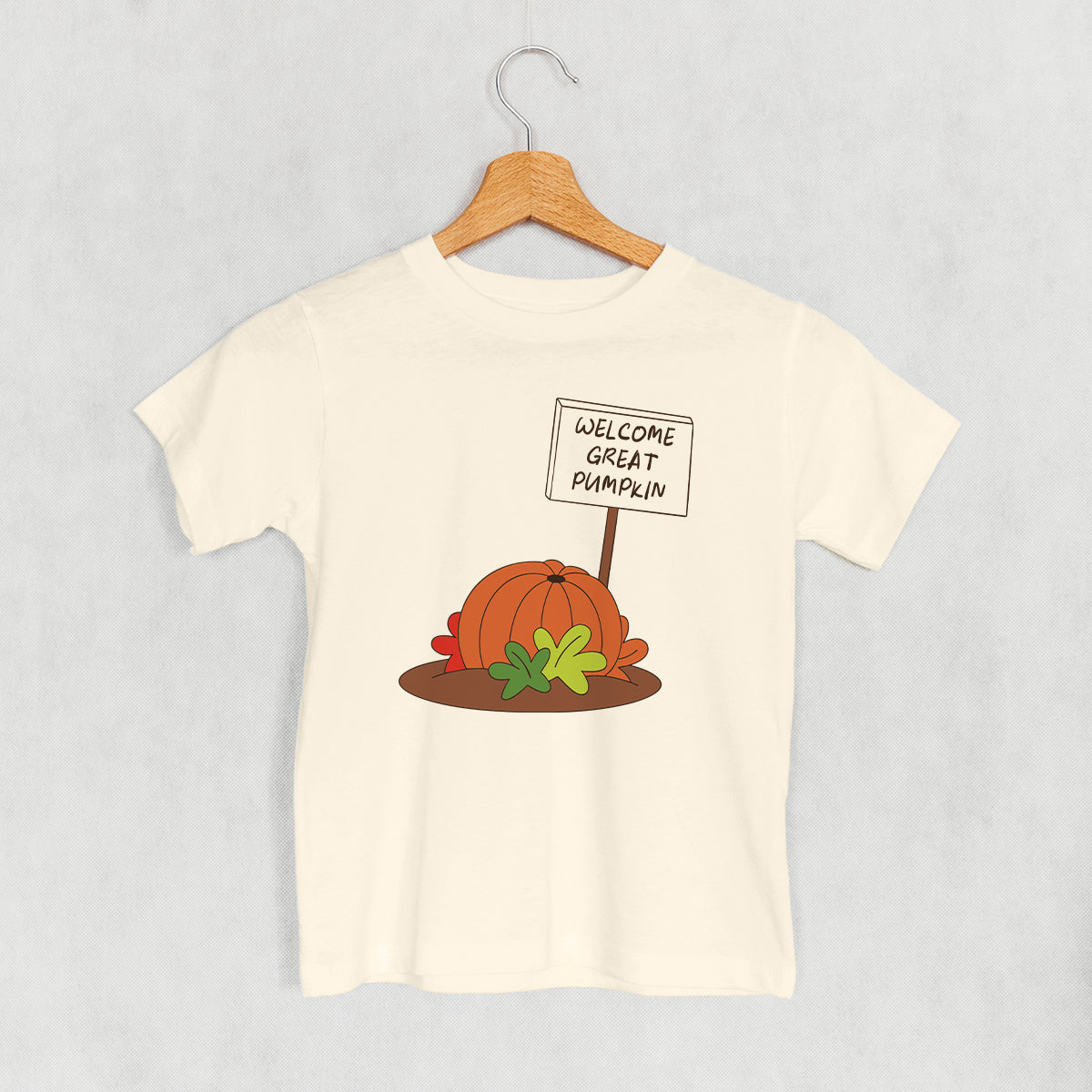 Welcome Great Pumpkin (Kids) - clothing by TeeHivey.com (Image 1)