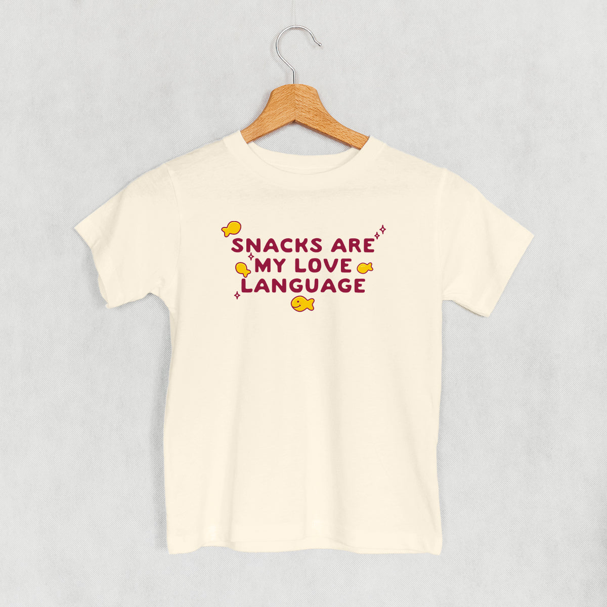 Snacks Are My Love Language (Kids) - clothing by TeeHivey.com (Image 2)