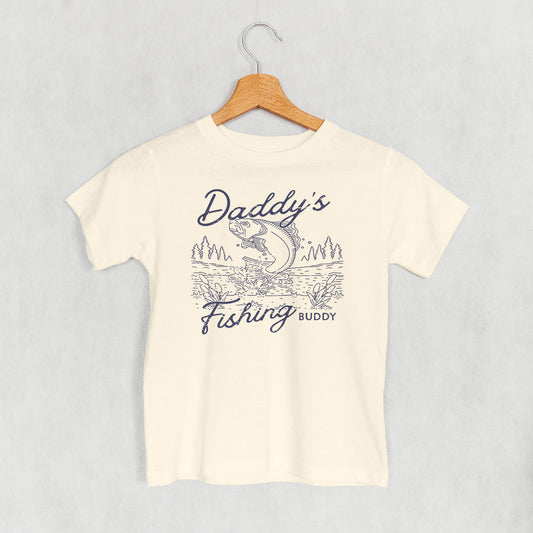 Daddy's Fishing Buddy (Kids) - clothing by TeeHivey.com (Image 1)