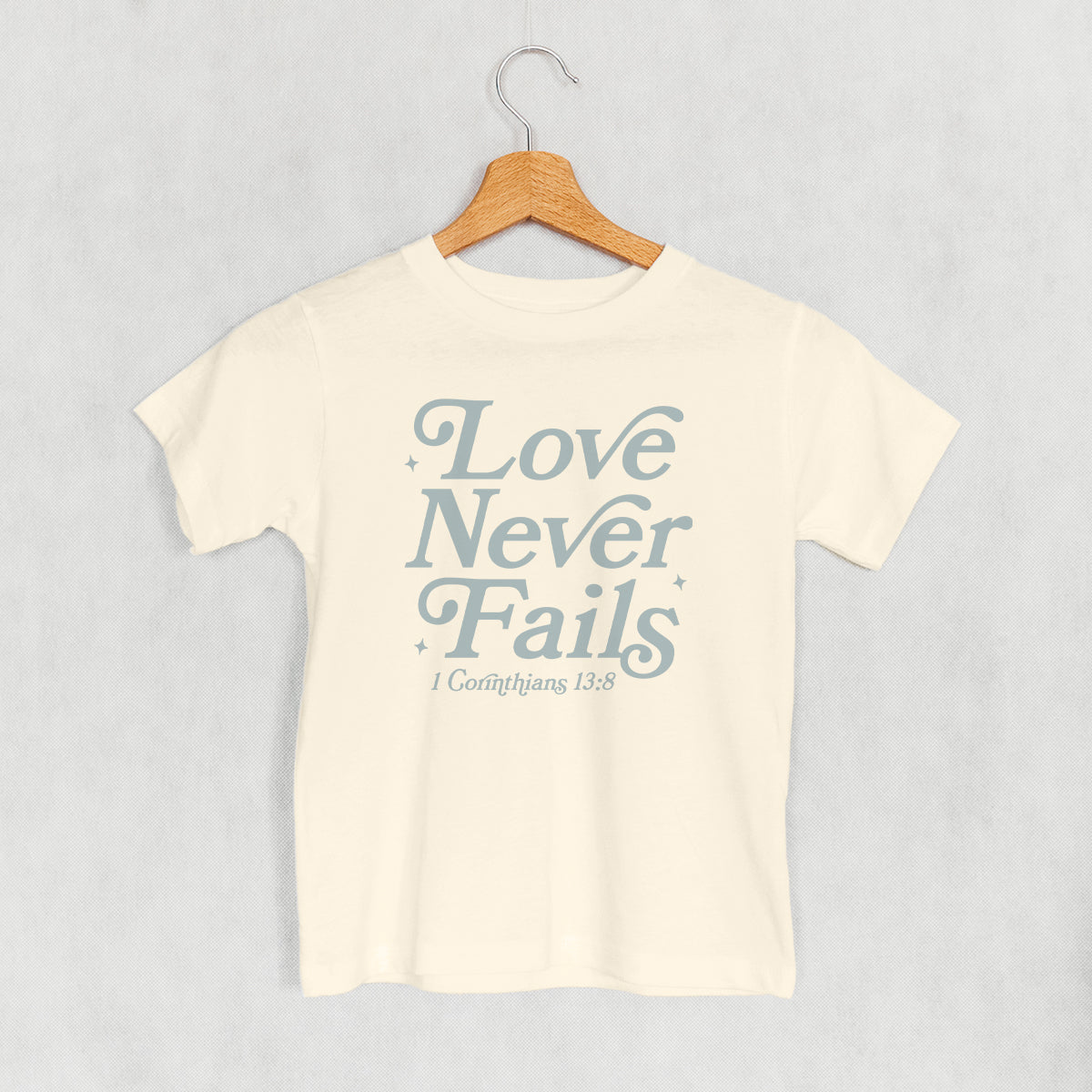 Love Never Fails (Kids) - clothing by TeeHivey.com (Image 2)