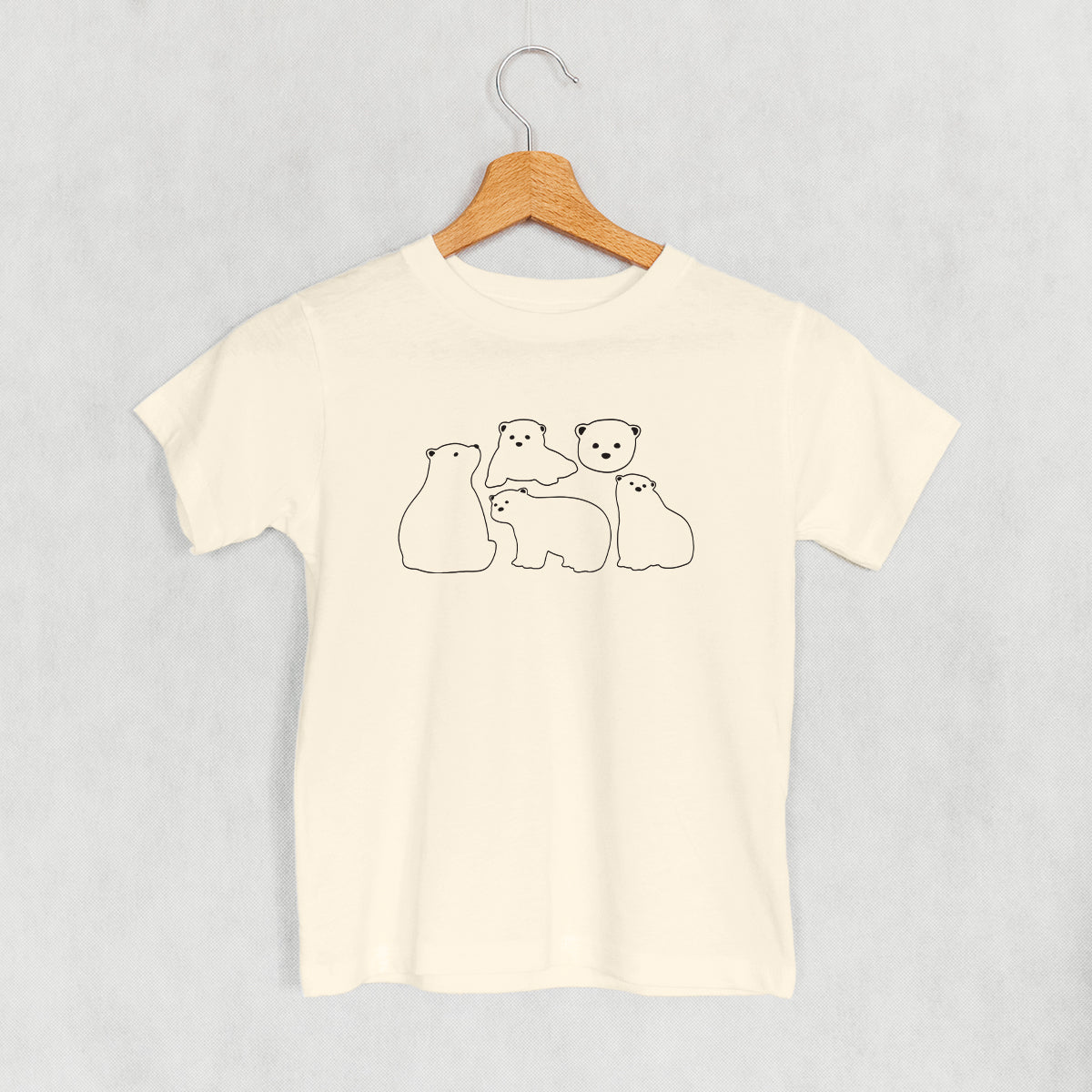 Polar Bears Outline (Kids) - clothing by TeeHivey.com (Image 3)