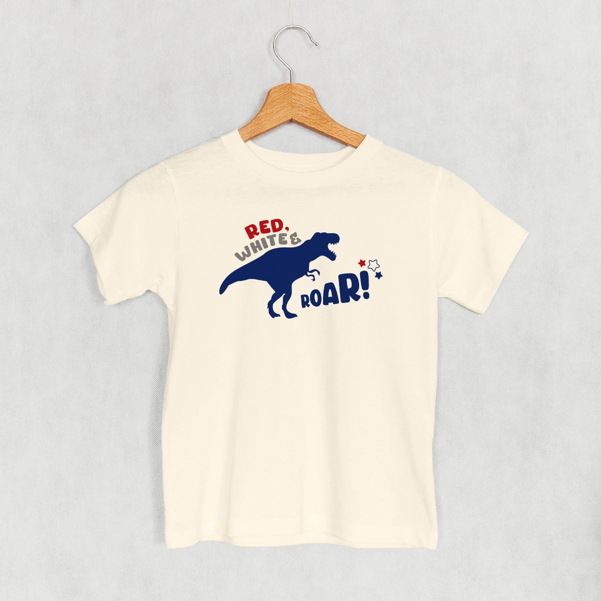Red White & Roar! (Kids) - clothing by TeeHivey.com (Image 3)