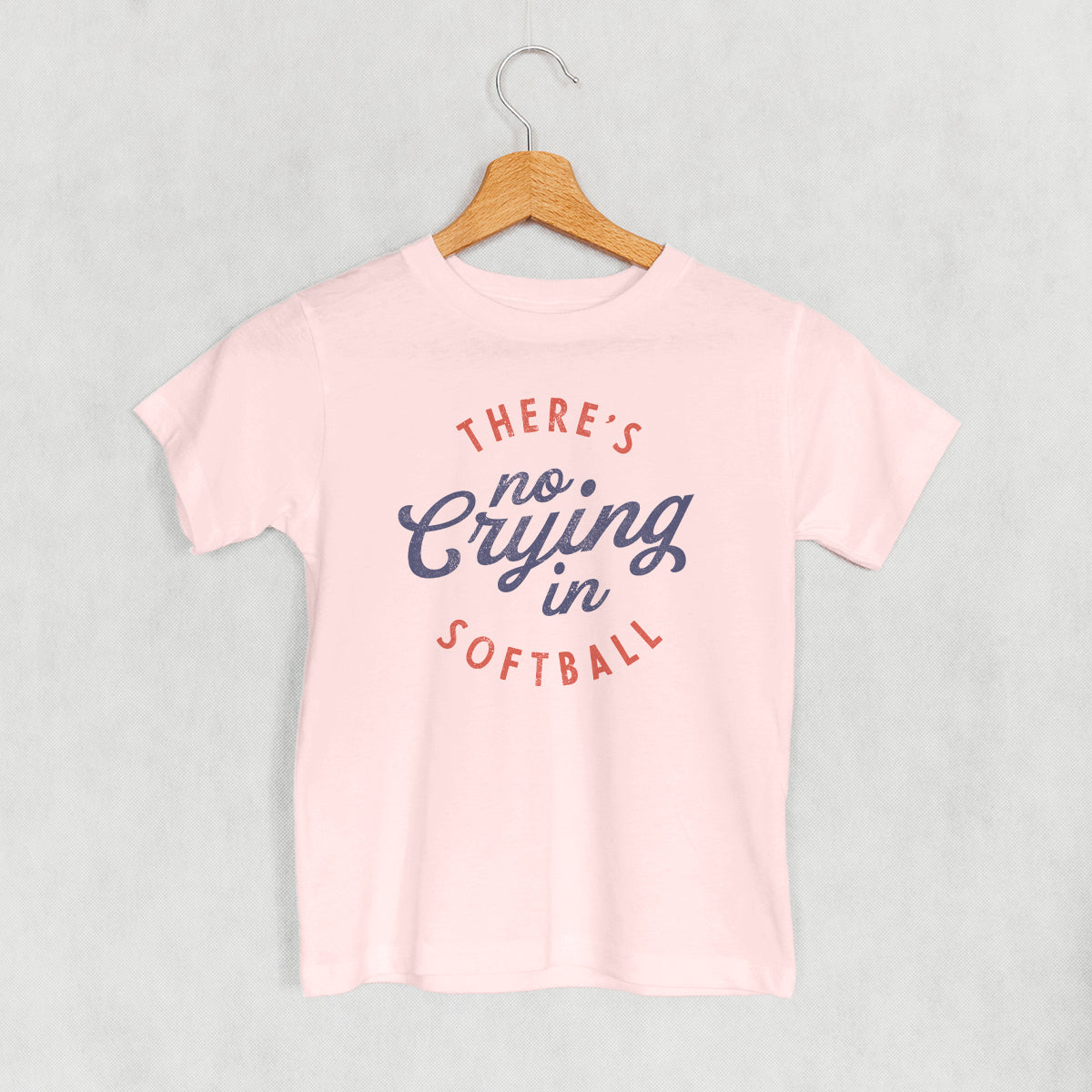 There's No Crying In Softball (Kids) - clothing by TeeHivey.com (Image 3)