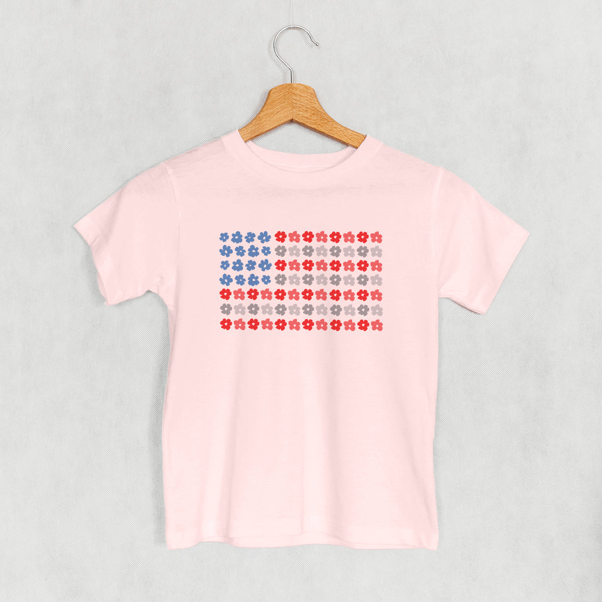 Flower American Flag (Kids)