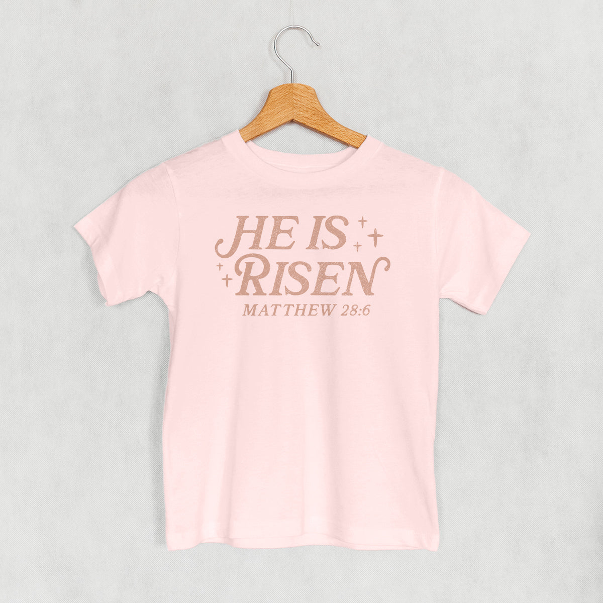 He Is Risen Distressed (Kids)