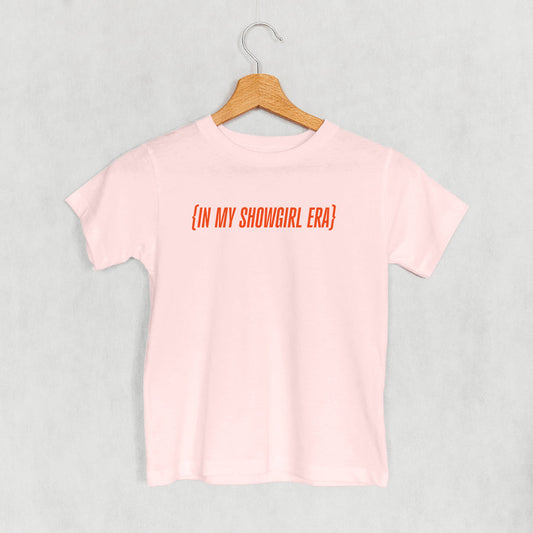 In My Showgirl Era (Orange) (Kids) - clothing by TeeHivey.com (Image 1)