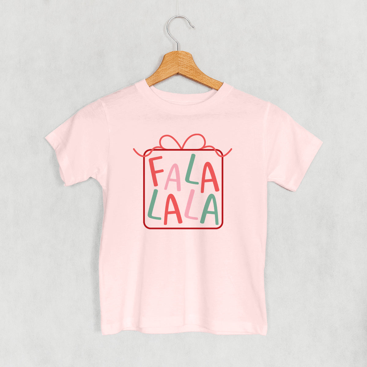 Fa La La La Present (Kids) - clothing by TeeHivey.com (Image 1)