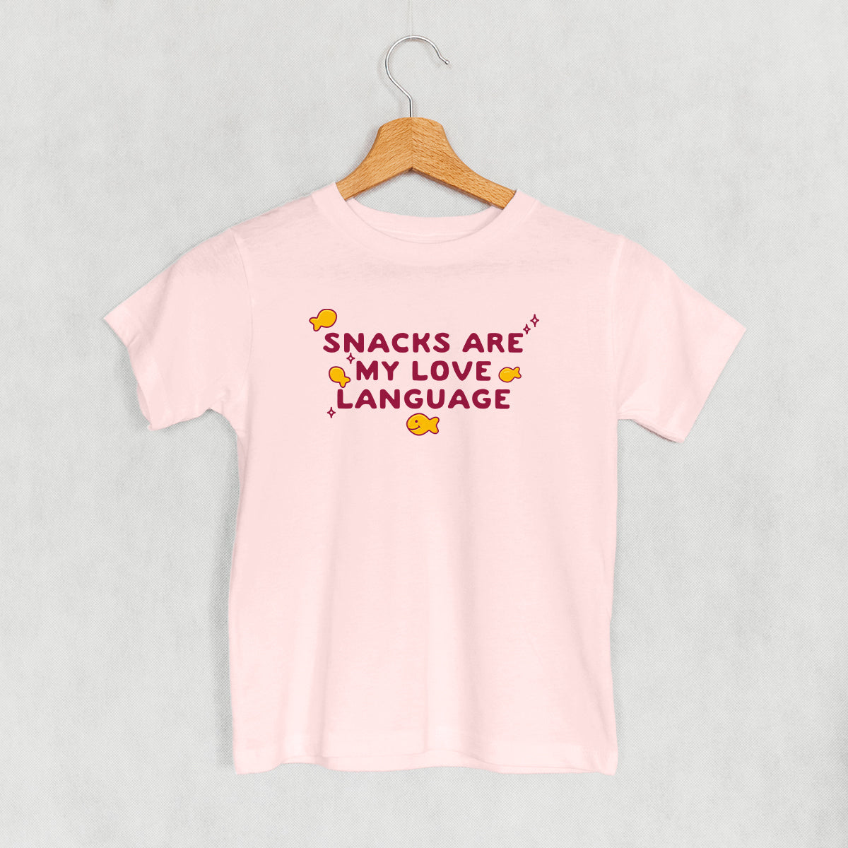 Snacks Are My Love Language (Kids) - clothing by TeeHivey.com (Image 3)