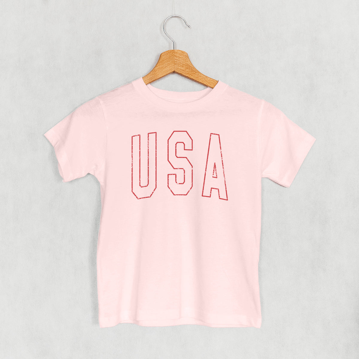USA Collegiate Distressed (Kids) - clothing by TeeHivey.com (Image 4)