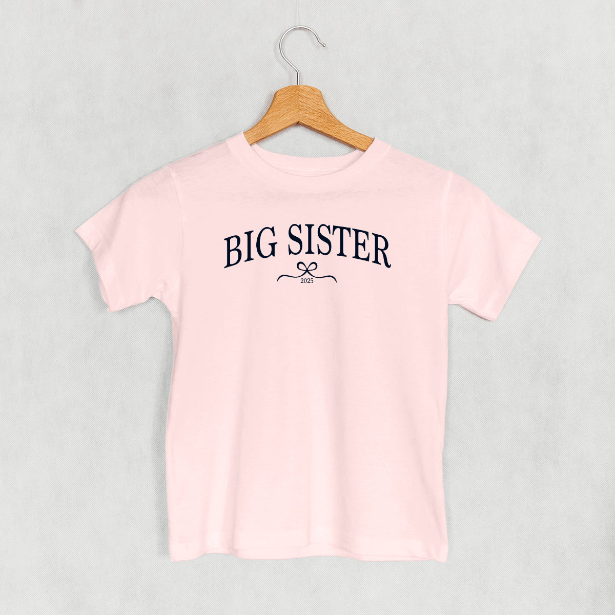 Big Sister 2025 Bow (Kids) - clothing by TeeHivey.com (Image 1)