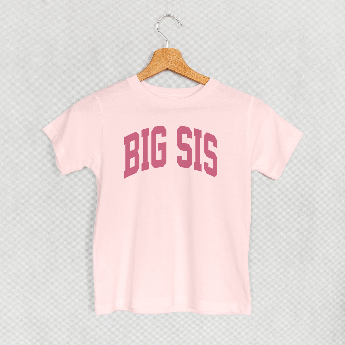 Big Sis Pink Arch (Kids) - clothing by TeeHivey.com (Image 3)