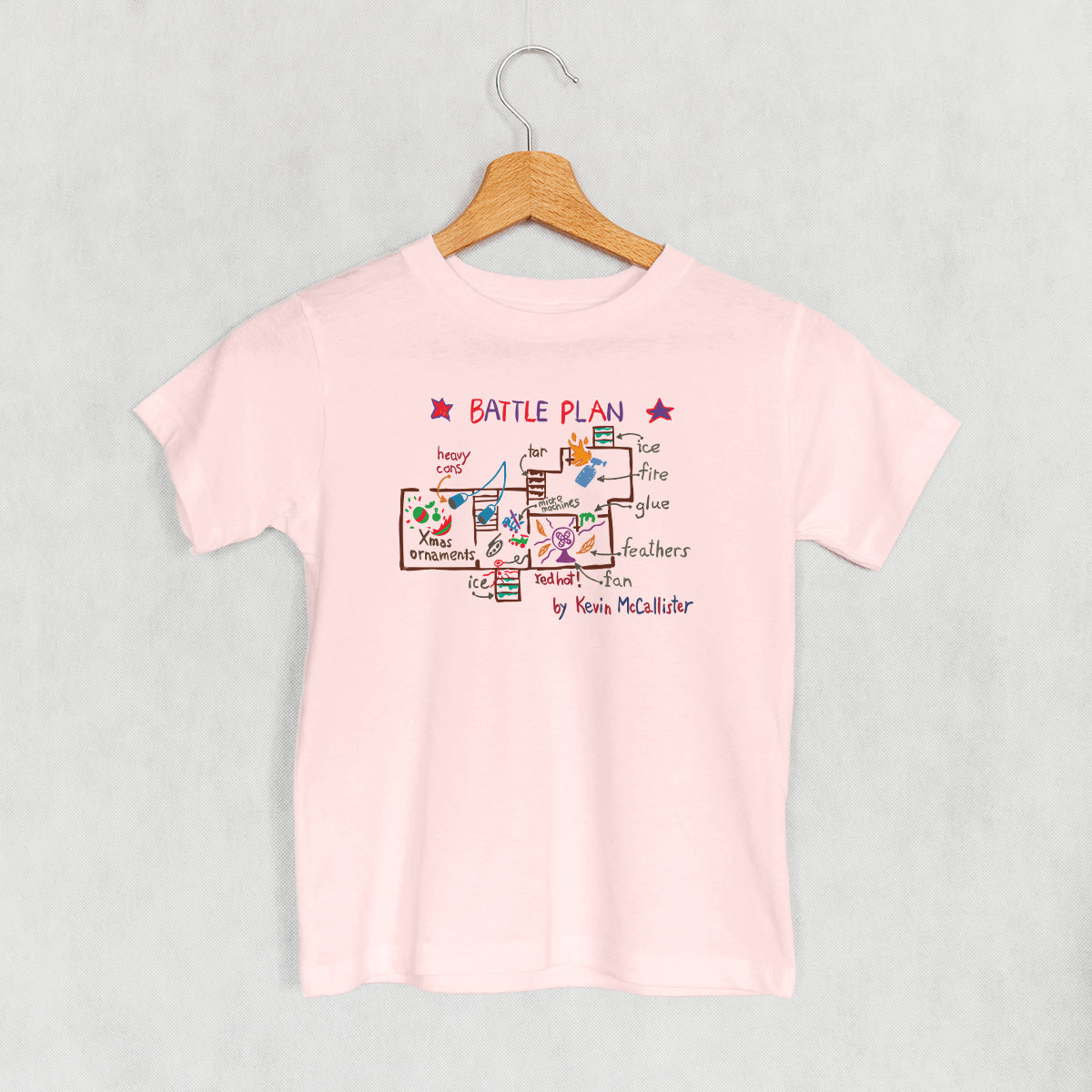 Kevin's Battle Plan (Kids) - clothing by TeeHivey.com (Image 4)